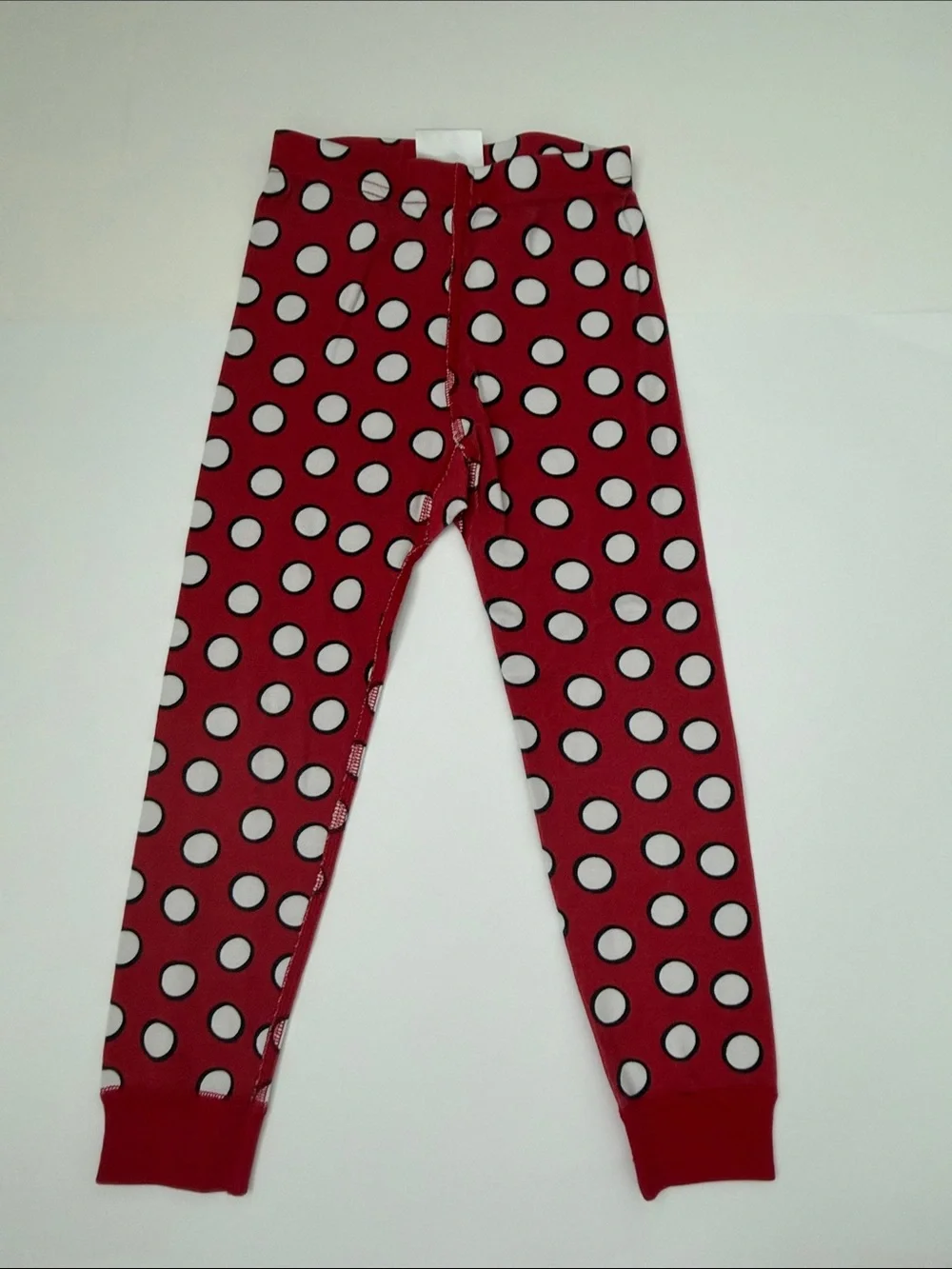 Hanna Andersson Red, White and Black Minnie Mouse Pajama Set